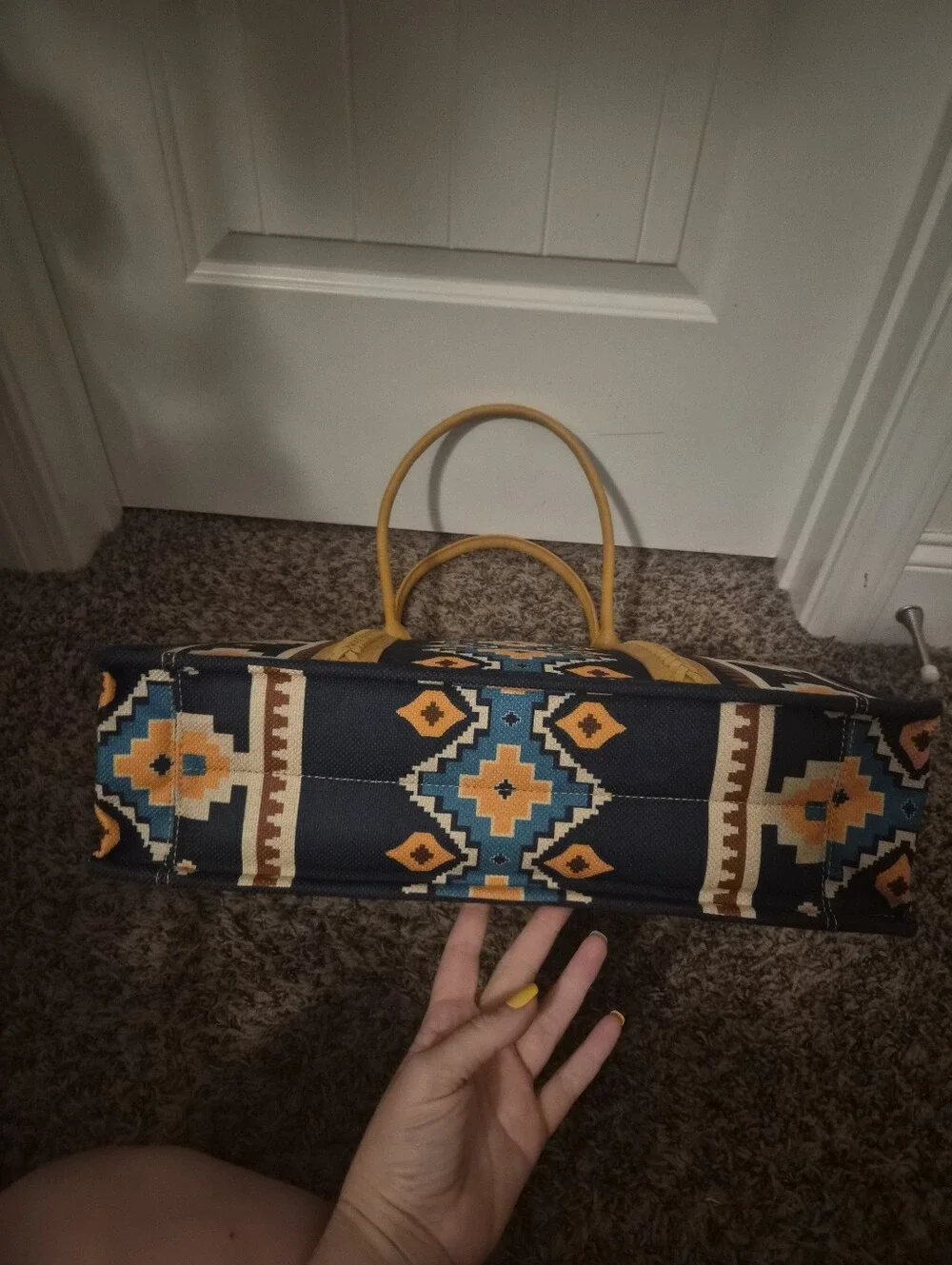 NWOT Wrangler Large Canvas Tote Bag